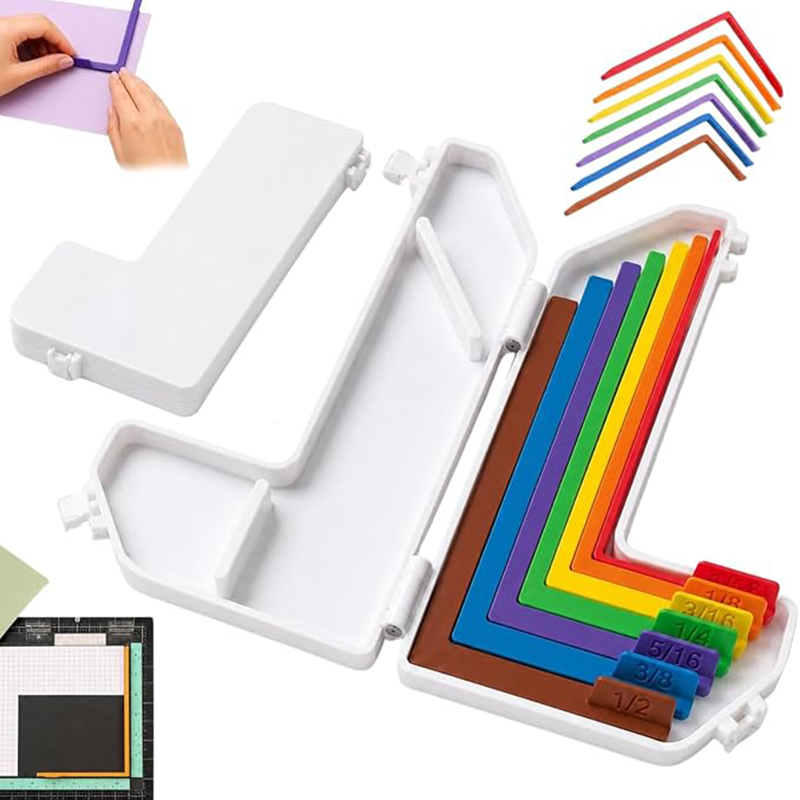 7 Pcs Paper Crafting Alignment Guides