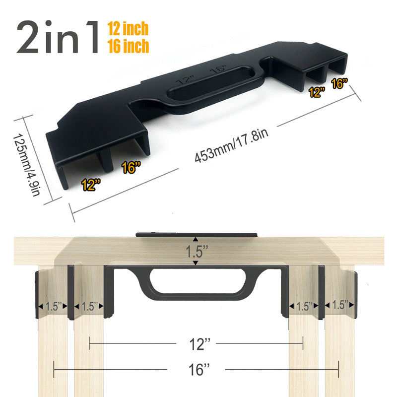 📐 50% OFF NOW! 🔨 Framing Stud Layout Tool – Accurate, Efficient & Durable Aluminum Alloy 🛠️