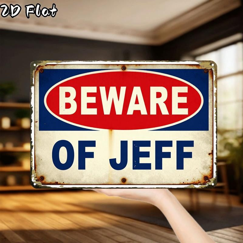 Vintage Metal Wall Sign