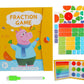 🔥LAST DAY SALE 49% OFF🏅Educational Magnetic Book Fraction Puzzle
