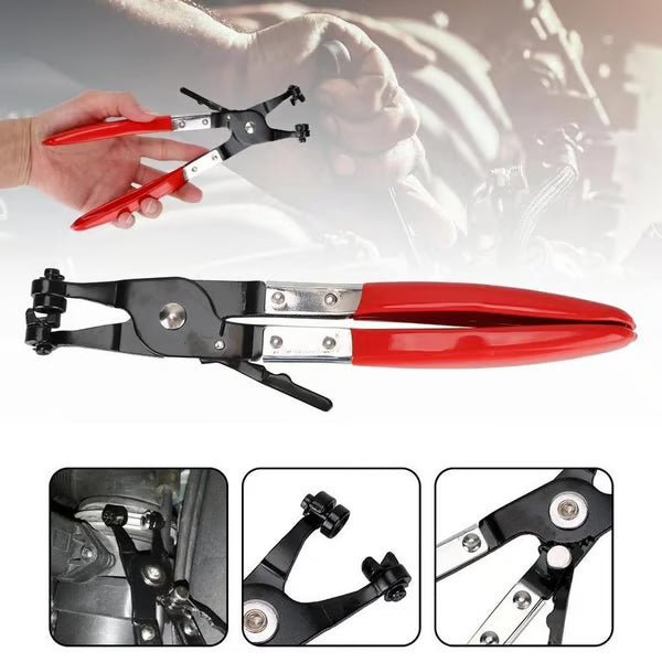 Automotive Electrical Disconnect Pliers Kit,Auto Repair Plier,High-Carbon Steel Connector Separator 60 ° Pliers,Hose Clamp Plier,Car Trim Clip Removal Pliers,Plug Release Tool and Wire Terminal Removal