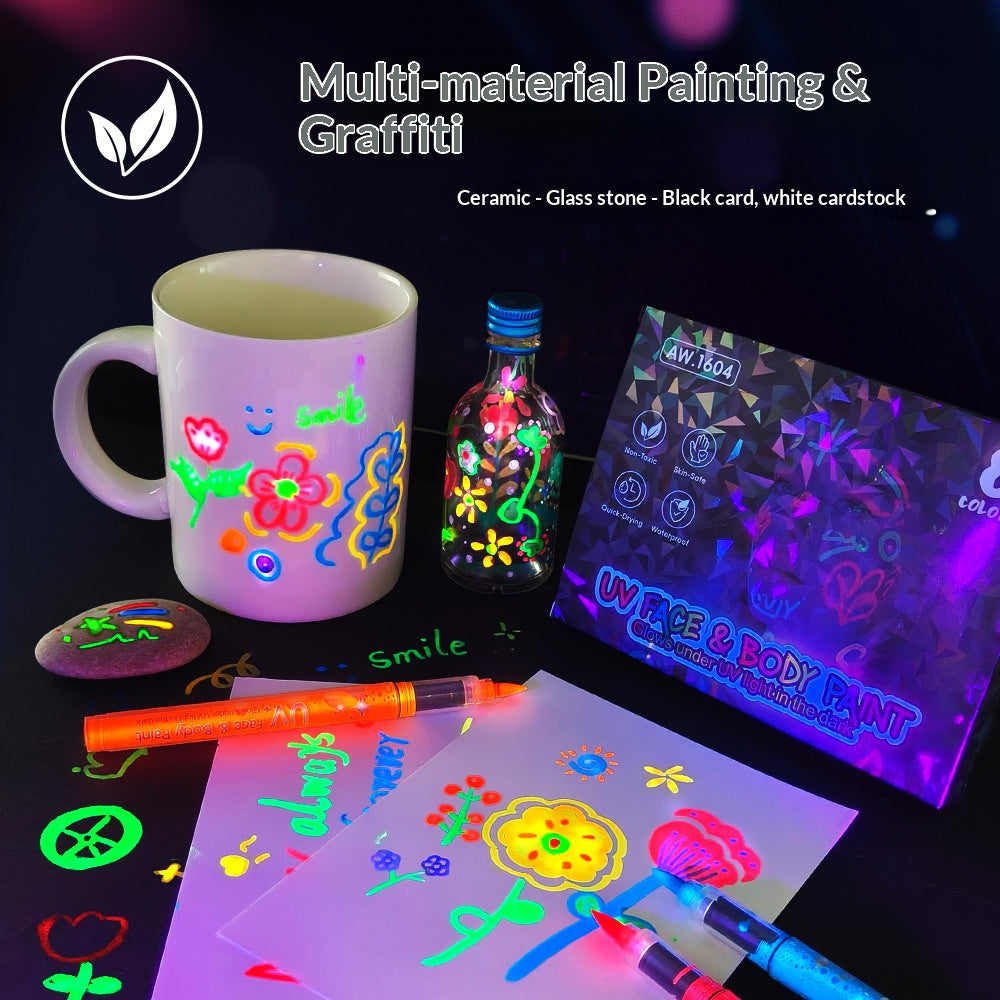 🎅Christmas Special Deals £10.95!!⚡50K+ SOLD!🎁8 Color Body Markers Face Paint Pens