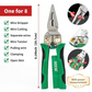 8 in 1 Wire Stripper Twister for Cutting and Pulling Wires