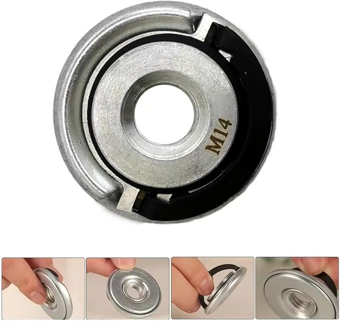 Tool-Less Flange Lock Nut (M14/M10)
