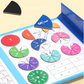 🔥LAST DAY SALE 49% OFF🏅Educational Magnetic Book Fraction Puzzle