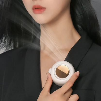 🥳2026 HOT SALE🥳💞50K+ SOLD!💨 49% OFF! Whirlwind Clip Waist Neck Fan – 2-in-1: clip on waist or wear as necklace. Long 23hr runtime, quiet & powerful (5100rpm). Stay cool hands-free! 🌀🌿