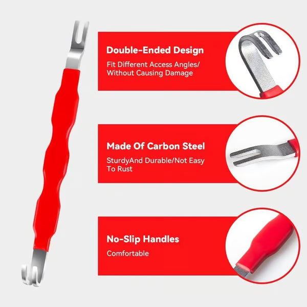 Automotive Electrical Disconnect Pliers Kit,Auto Repair Plier,High-Carbon Steel Connector Separator 60 ° Pliers,Hose Clamp Plier,Car Trim Clip Removal Pliers,Plug Release Tool and Wire Terminal Removal