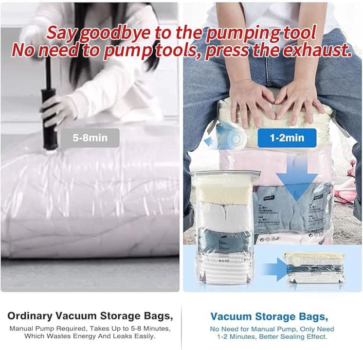 🔥LAST DAY 49% OFF🔥 2026 Upgraded Hand-Pressure Type Vacuum Organizer