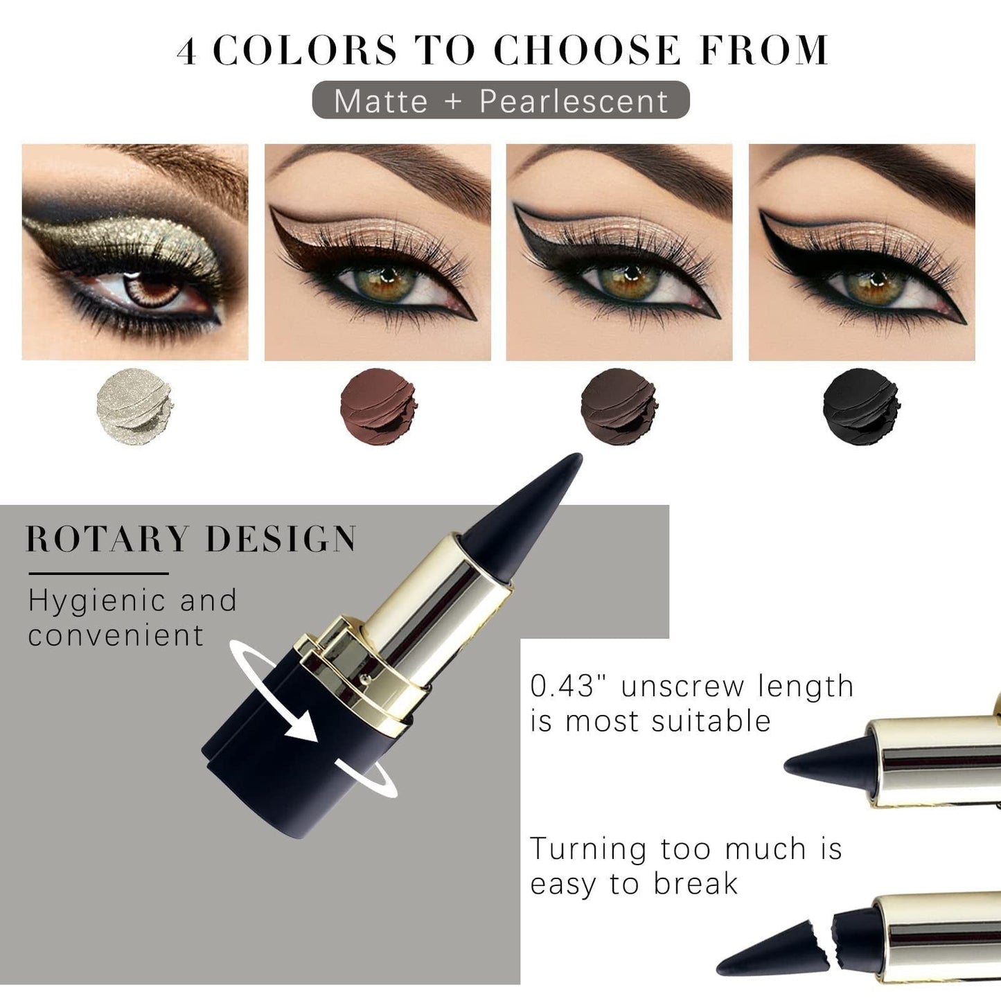 🎁BUY 1 GET 1 FREE🎁💄Matte Quick-Dry Eyeliner – Waterproof, Smudge-Proof & Gift-Ready!