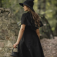 🔥Last Day 49% OFF👻Women Gothic Knitting Black Wizard Hat