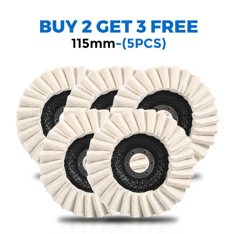 🎉BUY MORE GET MORE FREE🎁Wool Felt Flap Polishing Disc