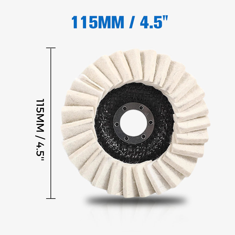 🎉BUY MORE GET MORE FREE🎁Wool Felt Flap Polishing Disc