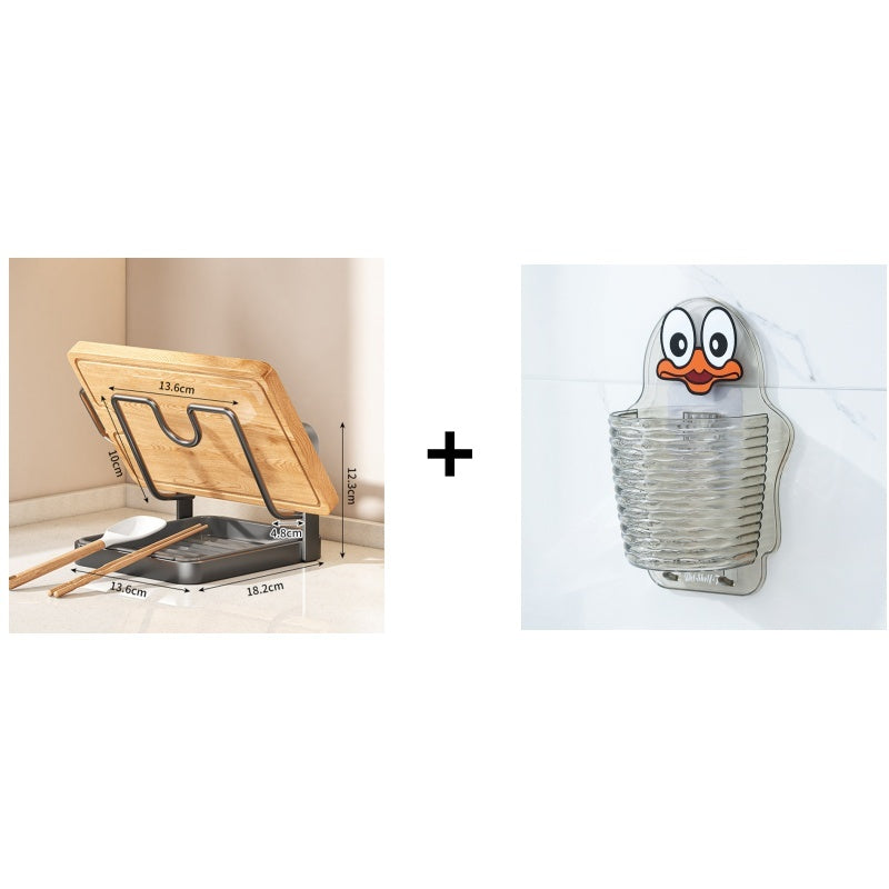 Kitchen Pot Lid Storage Rack