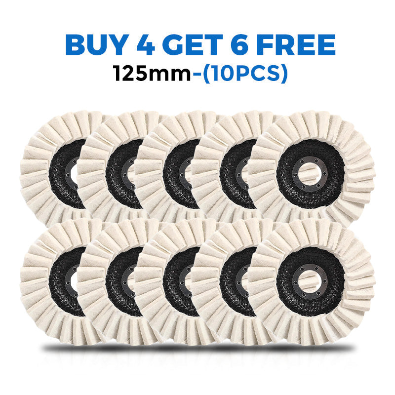 🎉BUY MORE GET MORE FREE🎁Wool Felt Flap Polishing Disc