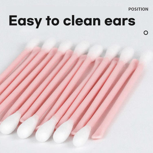 [Buy 1 Get 1 Free] Earpick Spoon Double-ended Cotton Swab