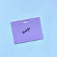 🩺Erasable Badge Note | Dual-Side Writable, Fade-Proof & No Blur (🖊Write. Wipe. Repeat.) 🎁Free Badge Clip Included📋
