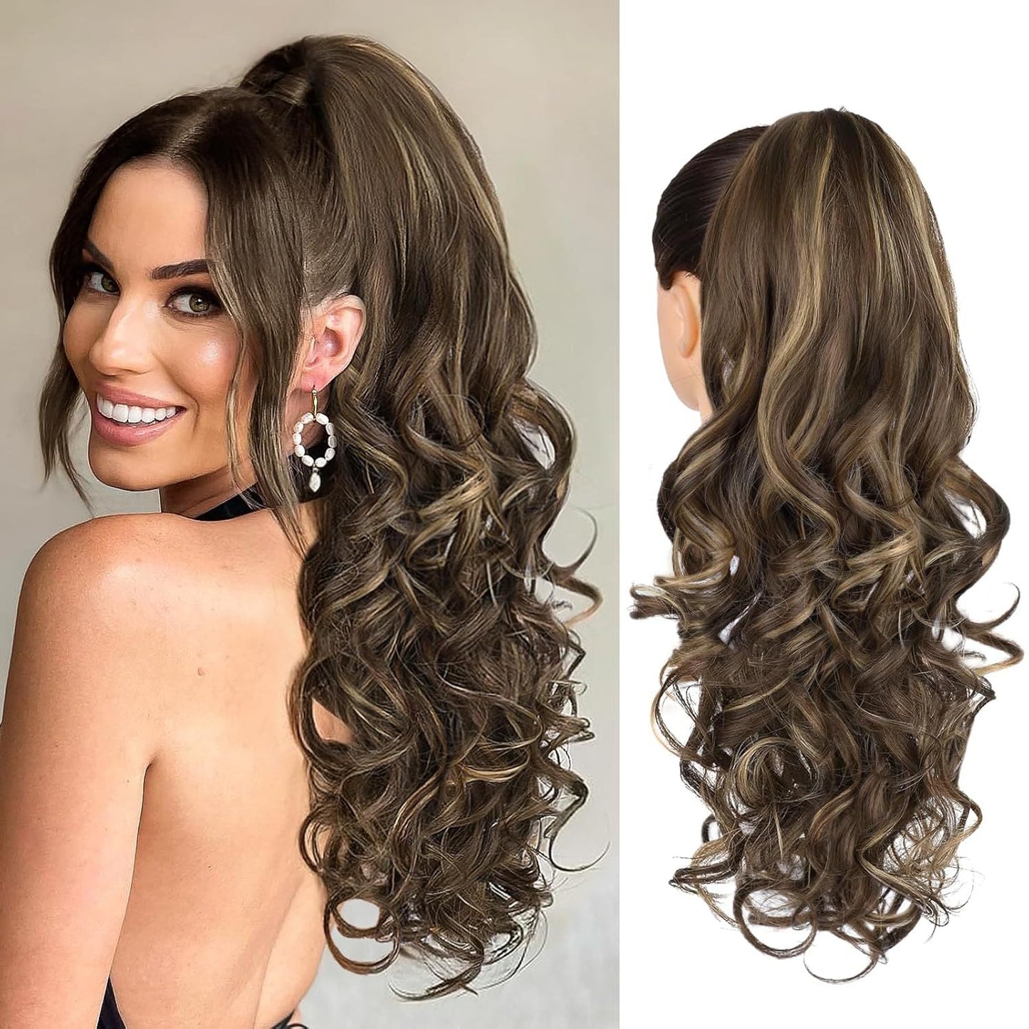 💖LAST DAY PROMOTION - 50%OFF 💖 Clip-on Wavy Ponytail Extension