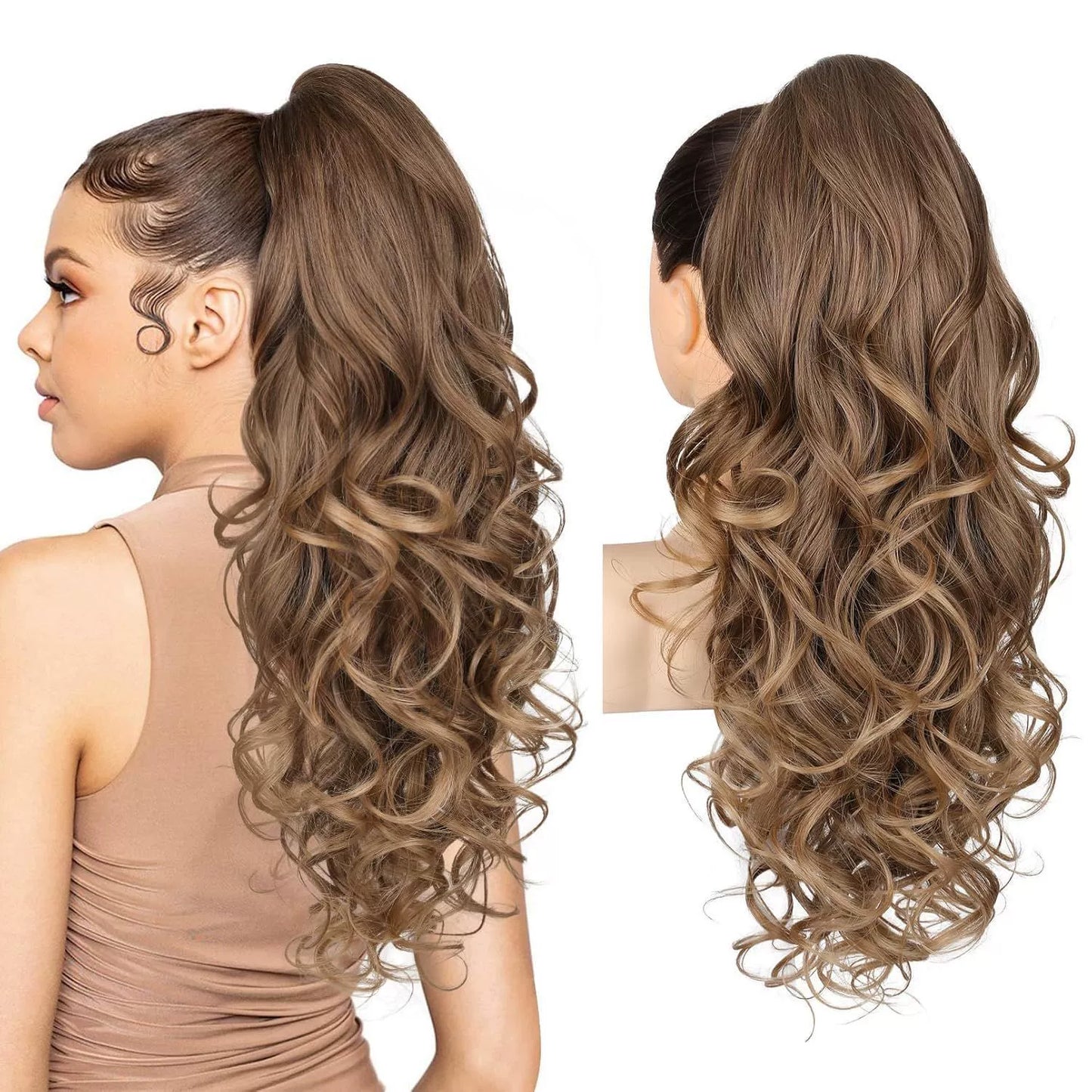 💖LAST DAY PROMOTION - 50%OFF 💖 Clip-on Wavy Ponytail Extension