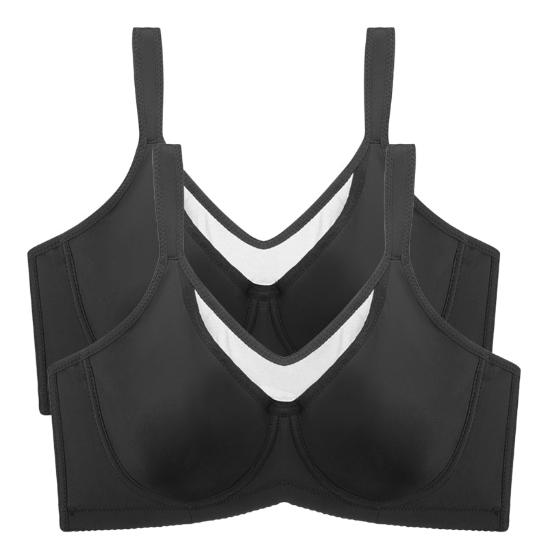 🏆 Last Day Special Price £9.99! 💐Women's Elegant Sheer Full Coverage Plus Size Bra