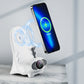 🥳2026 HOT SALE🥳💞50K+ SOLD! 📱 Mini Chair Phone Holder with Wireless Charger - 15W Fast Charging, Adjustable Viewing Angles for Desk/Car/Home Use ⚡✨