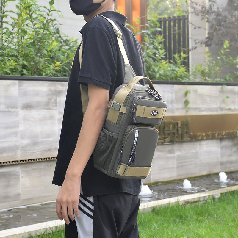 2025 Adjustable Oxford Cloth Casual Chest Bag