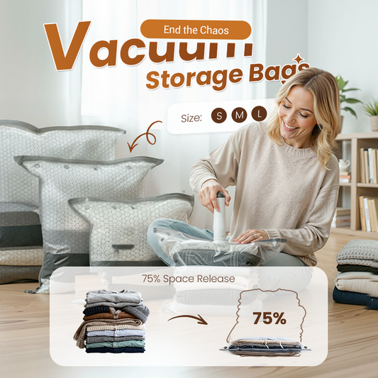 🔥 LAST DAY PROMOTION - 50%OFF 🔥 Travel Vacuum Storage Bags & Portable Pump Set