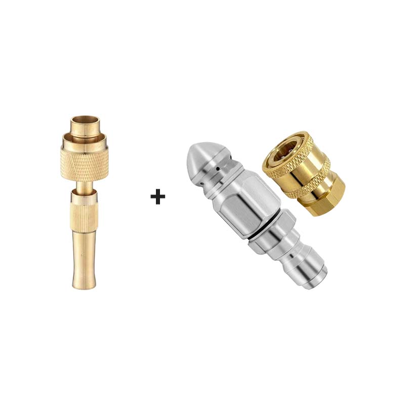 🔥🎁New arrival 50% OFF💥Copper Water Pipe Adapter&High Pressure Water Hose Nozzle