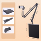 Hidden Bedside Phone Tablet Holder Retractable