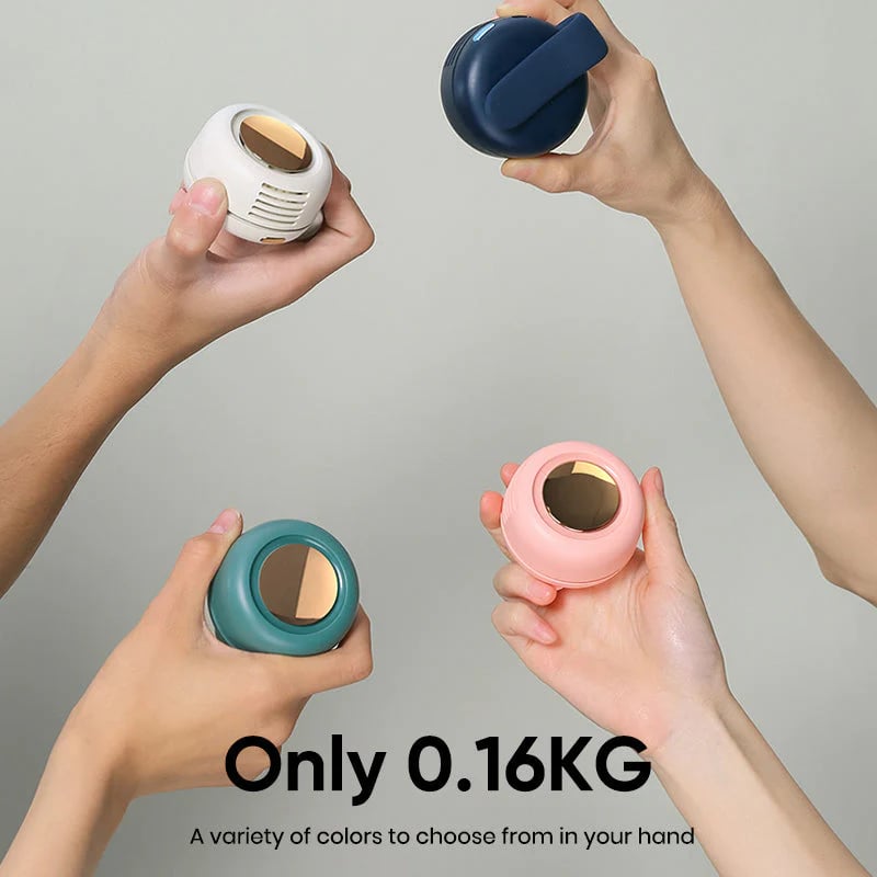🥳2026 HOT SALE🥳💞50K+ SOLD!💨 49% OFF! Whirlwind Clip Waist Neck Fan – 2-in-1: clip on waist or wear as necklace. Long 23hr runtime, quiet & powerful (5100rpm). Stay cool hands-free! 🌀🌿