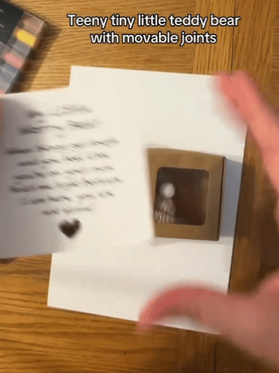 🎁Hot Sale ONLY £7.99 TODAY!!🧸✨Little Bear in Box, My Little Worry Bear