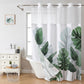 Waffle Pattern Shower Curtain