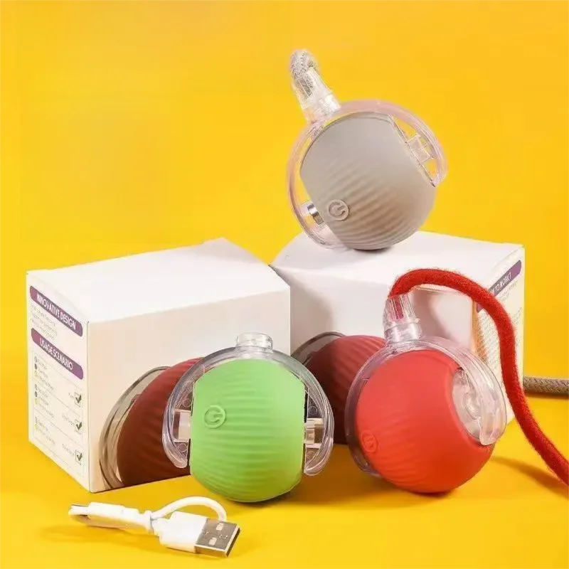 The Pet Ball That Moves On Its Own — No Fetch Required
