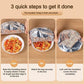 🥳2026 HOT SALE🥳💞50K+ SOLD!🥡🍲 50% OFF! Aluminum Foil Heat-Retaining Cover – Locks heat for hours, microwave safe. Reusable, eco-friendly. Keep every meal hot! ♻️✨