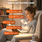 High-tech voice-activated USB LED lamp⚡👑