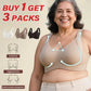 🎁 🔥Super Firming Wire-Free Full Cup Bra All-Day Comfort No More Sagging (3-Pack Value Set)