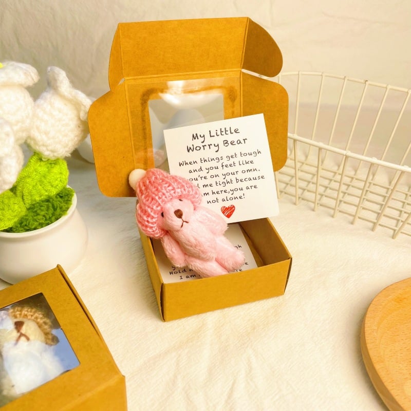 🎁Hot Sale ONLY £7.99 TODAY!!🧸✨Little Bear in Box, My Little Worry Bear