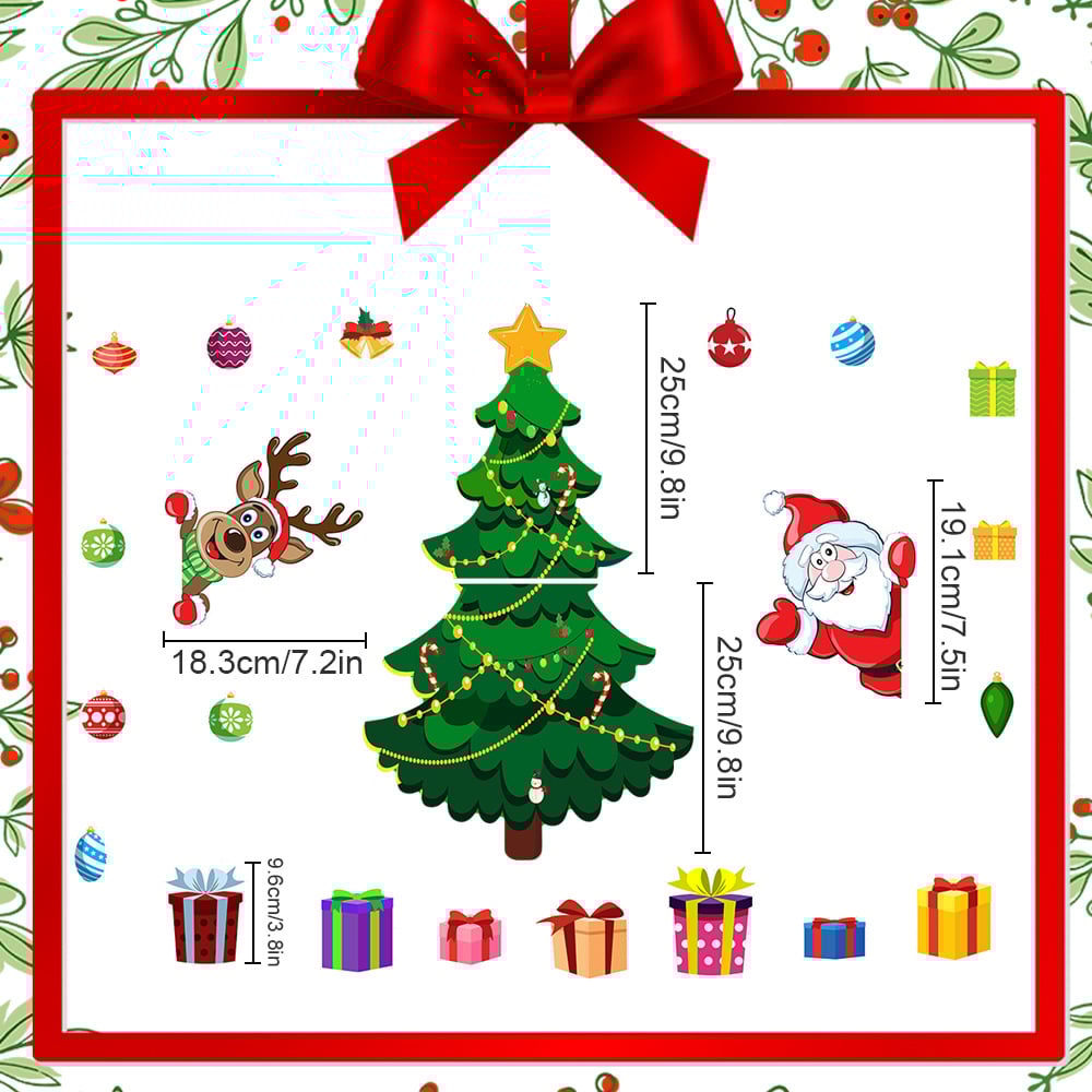 🎁Christmas Sale 50% Off🎅 Christmas Themed Magnetic Sticker🎄Fun, Festive & Family-Friendly!