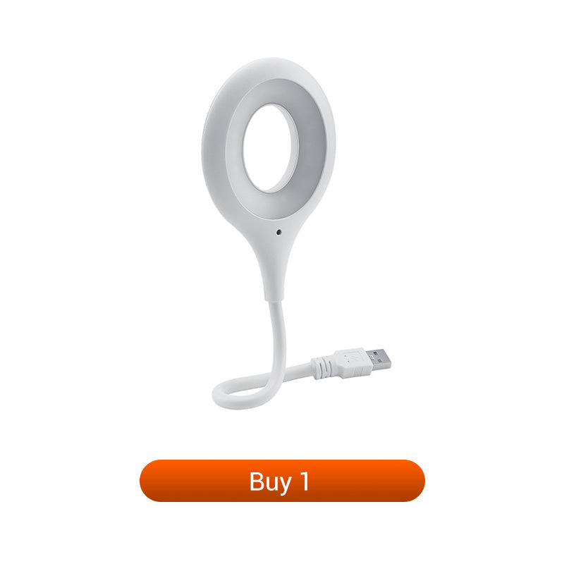 High-tech voice-activated USB LED lamp⚡👑