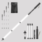 Luminous Tactical Trekking Poles – LED Lightweight Foldable Hiking Sticks
