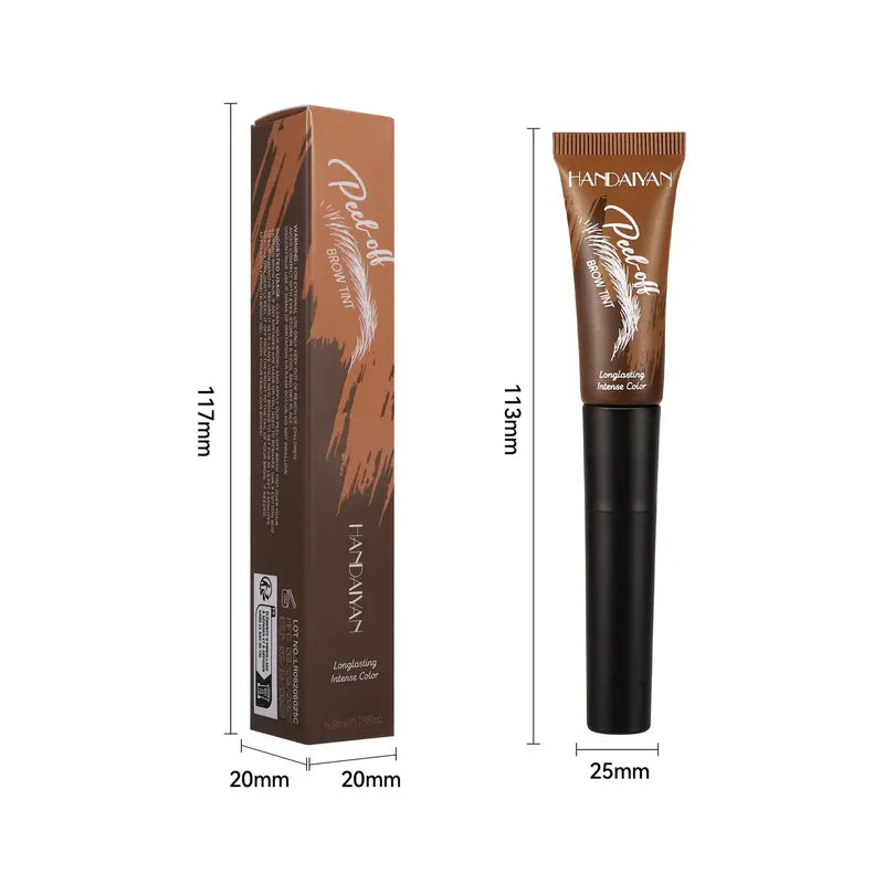 🌟🎨BUY 1 GET 1 FREE!! Waterproof Brow Tint – Peel‑off, easy apply. Covers greys, shapes perfectly. A brow game changer! 🏆✨