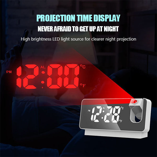 Smart Digital Projection Clock（50% OFF）