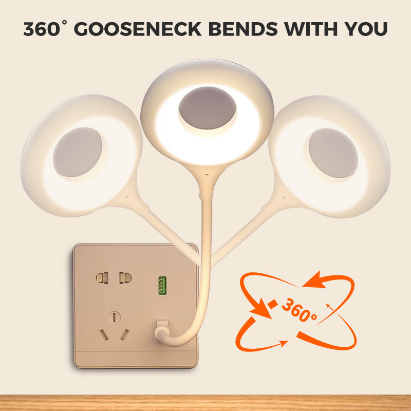 High-tech voice-activated USB LED lamp⚡👑