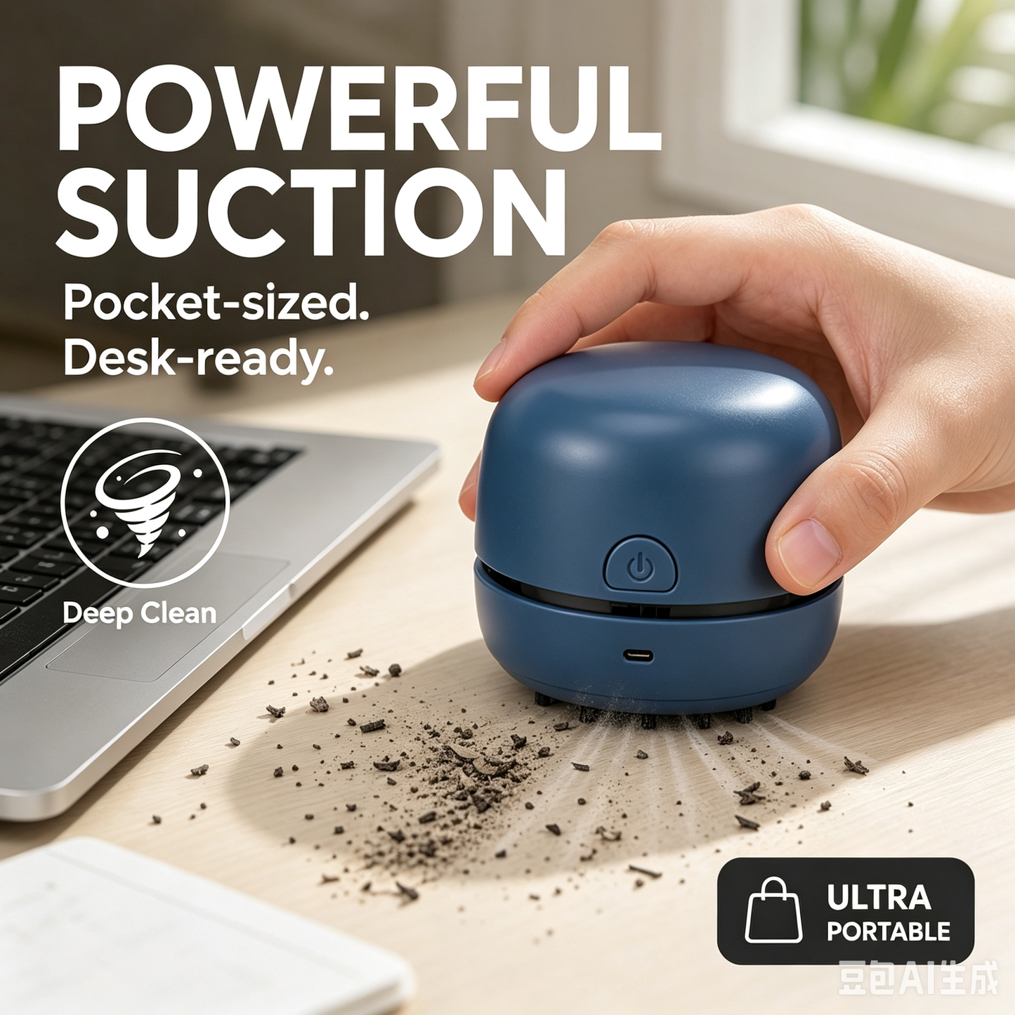 🎉limited time offer✨Portable Mini Desk Vacuum Cleaner🔥