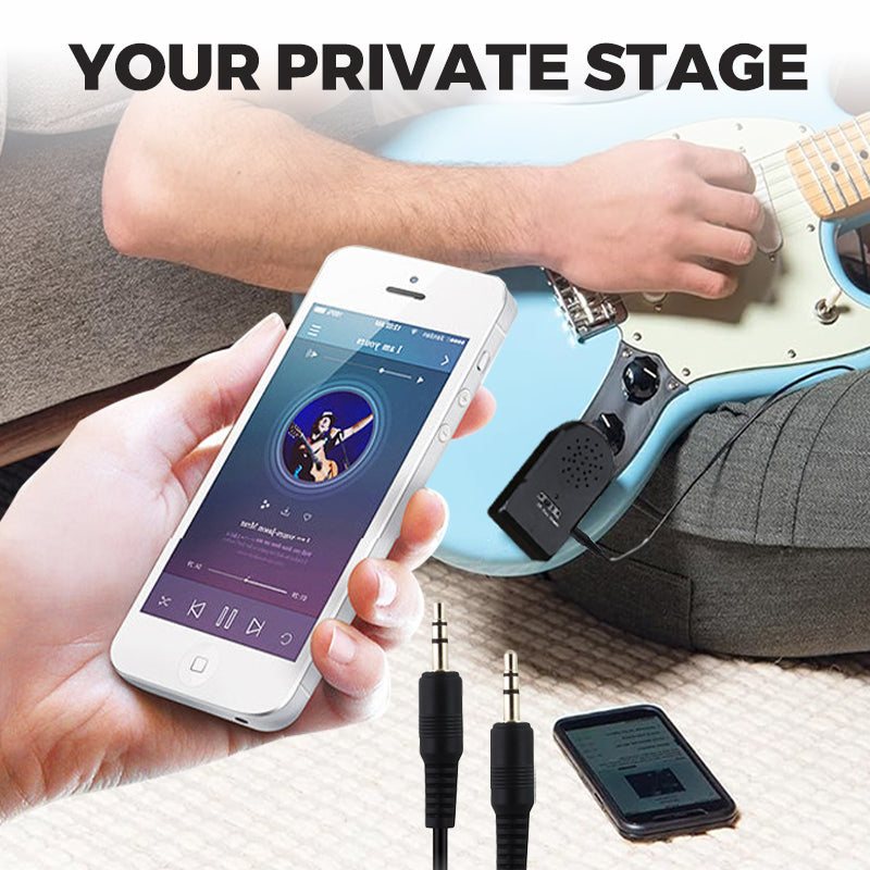 🌆HOT SALE🎁Mini Portable Guitar Amplifier Set🎸30W HD Sound🔊