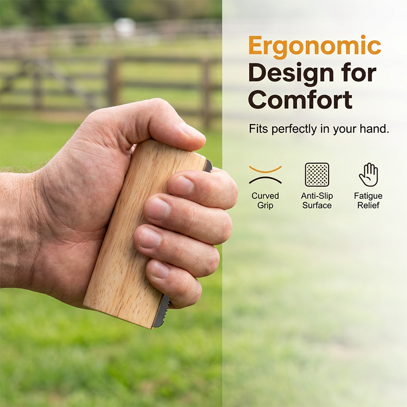 🥳2026 HOT SALE🥳💞50K+ SOLD!🐕🦴50% OFF! Gentle Deshedding Brush – No pulling, no pain. Ergonomic wooden handle. Removes undercoat & dander. Perfect for anxious or sensitive pets. A calm grooming session. 🌿💚