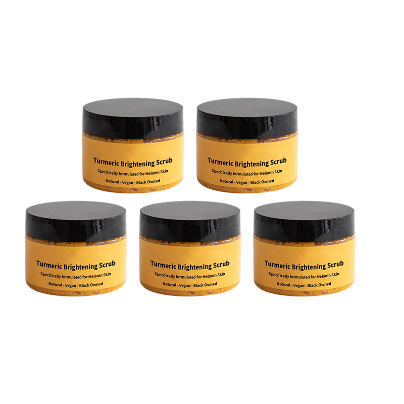 🛁50% OFF🧴 Turmeric Brightening Body Scrub | Natural Sea Salt Exfoliation · Nourishing Jojoba Oil · Fades Dullness · For Face and Body