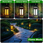 Outdoor Solar Lantern with Flickering Flame – Waterproof, Energy-Efficient, and Irresistibly Charming
