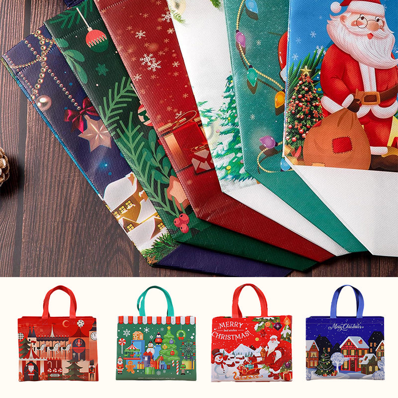 Halloween & Christmas Non-Woven Candy Tote Bag