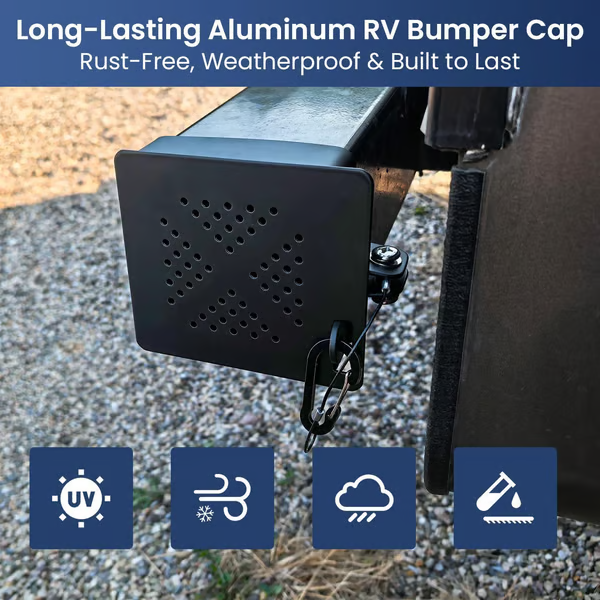 🔥🔥Aluminum RV Bumper End Cap