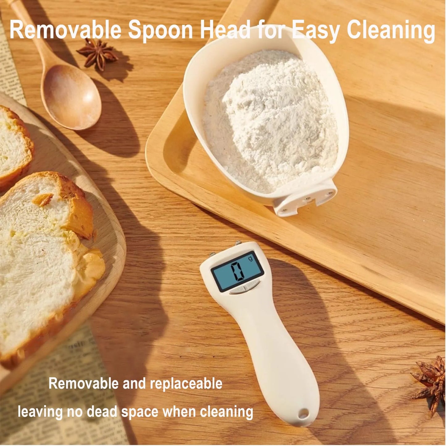 🏆LAST DAY 50% OFF🎁Food Electronic Measuring Scoop Scale